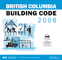 BC Building Code 2006 cover