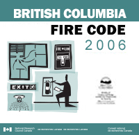 BC Fire Code 2006 cover