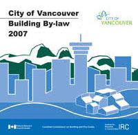 Vancouver Building By-law 2007 cover